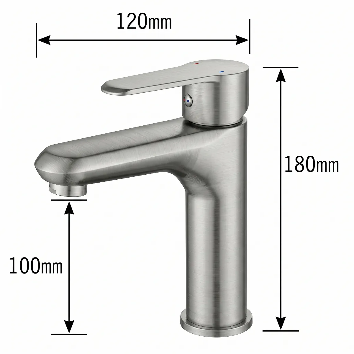Rico 30406-4 Basin Mixer Tap - view 2